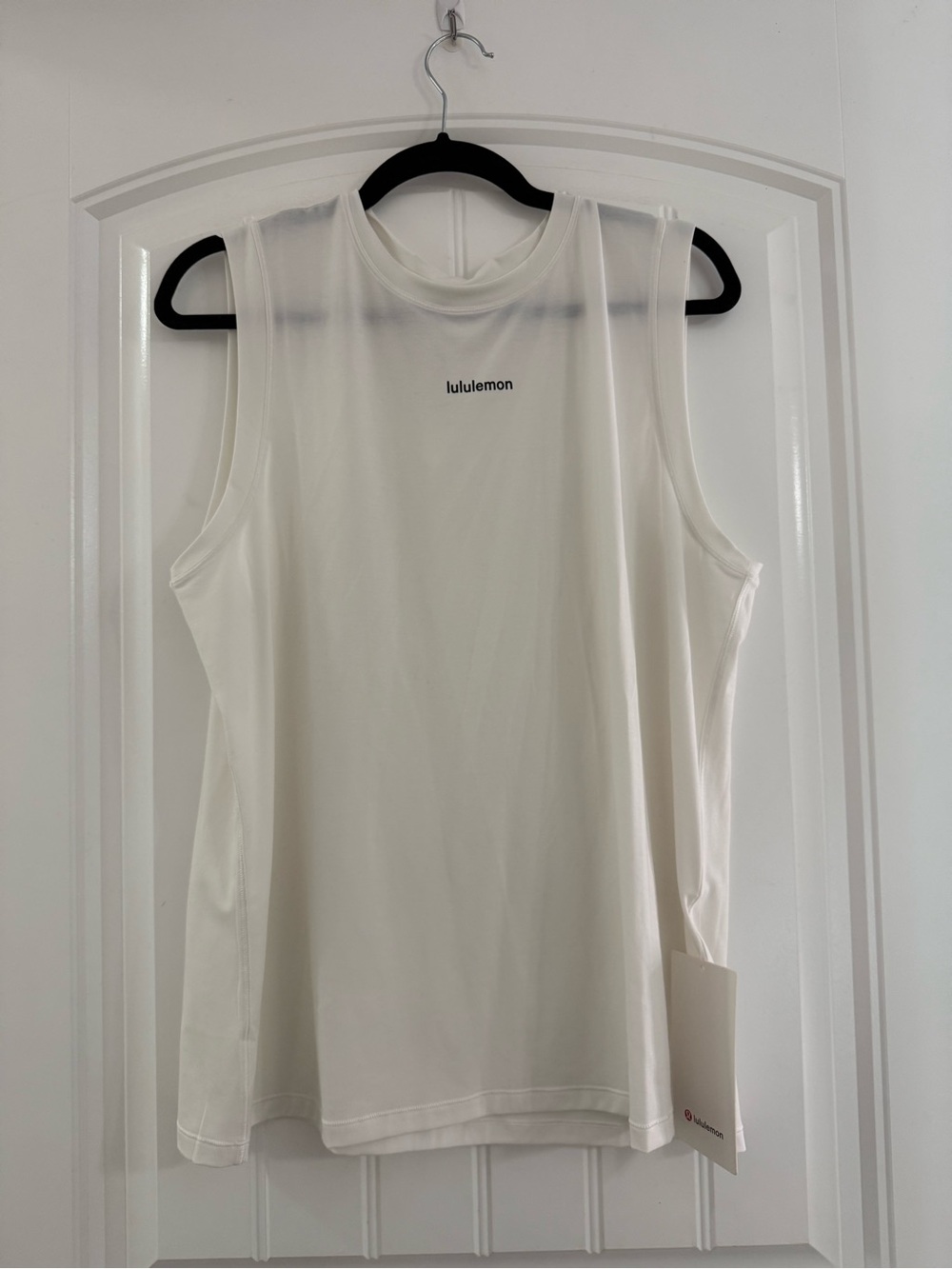 lululemon athletica Cream Sleeveless Athletic Tank